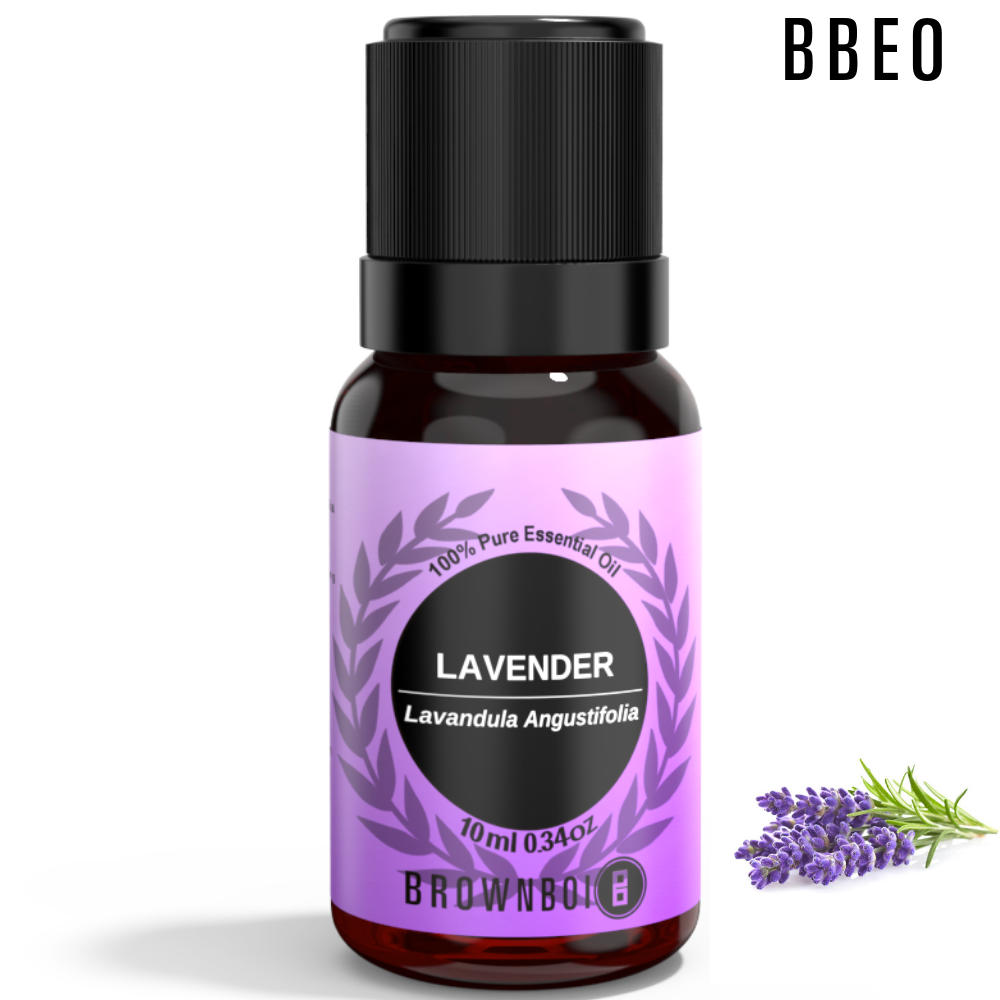 BrownBoi 100% Plant-Derived Organic French Lavender Essential Oil