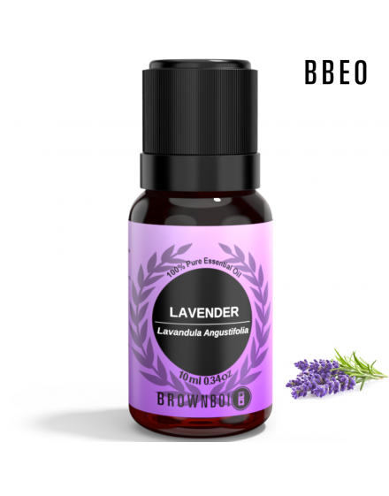 BrownBoi 100% Plant-Derived Organic French Lavender Essential Oil