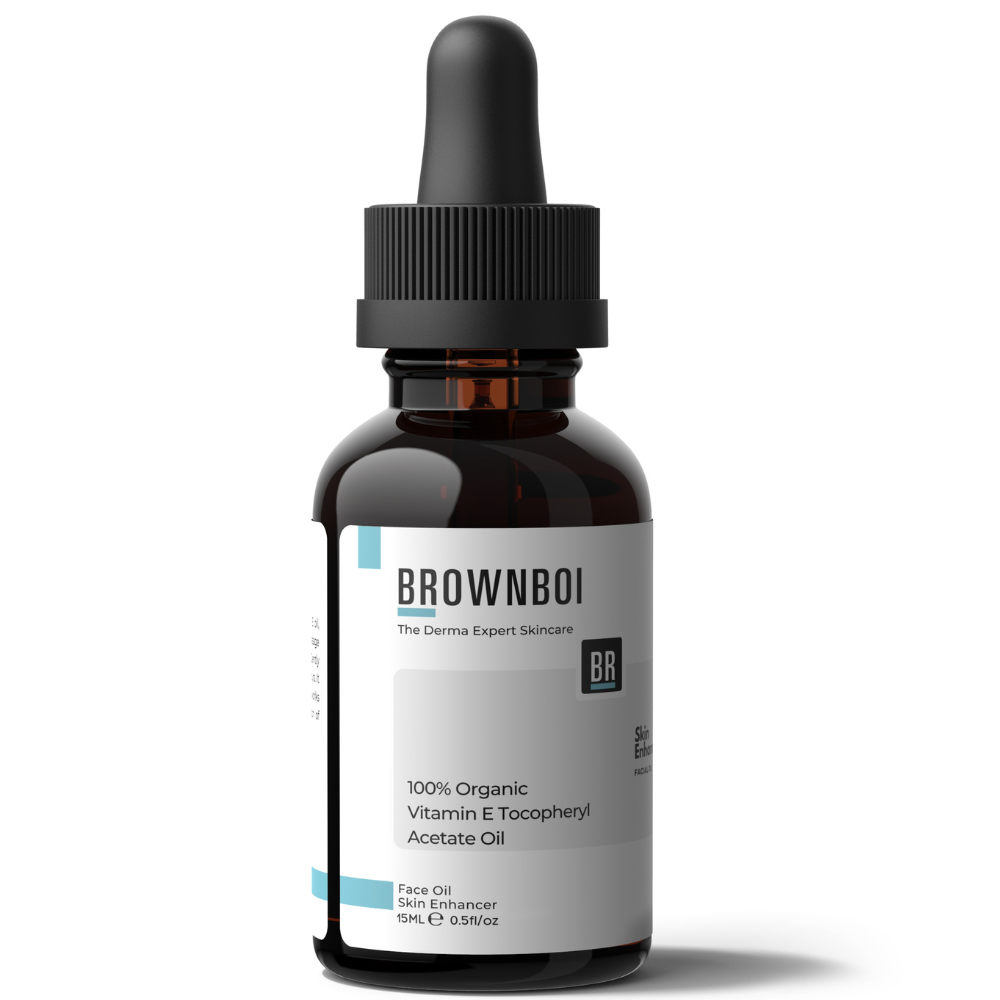 BrownBoi 100% Plant Derived Organic Vitamin E (Tocopheryl Acetate) Oil