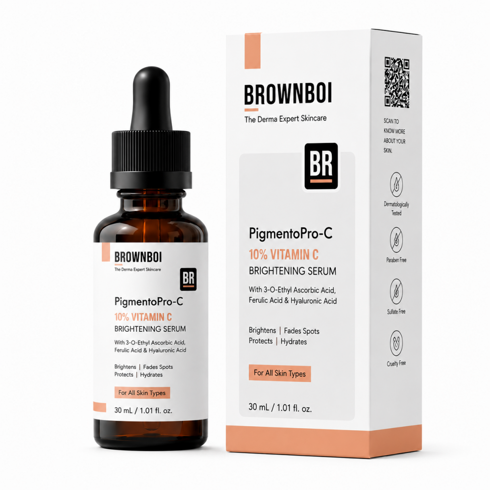 BrownBoi PigmentoPro-C 10% Vitamin C Brightening Serum