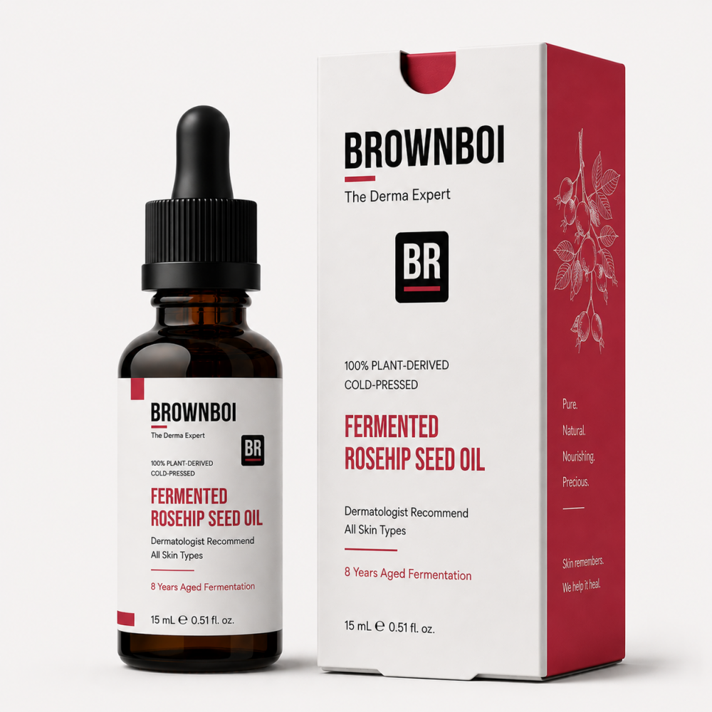 BrownBoi 100% Plant-Derived Fermented Rosehip Seed Oil - Aged 8 Years