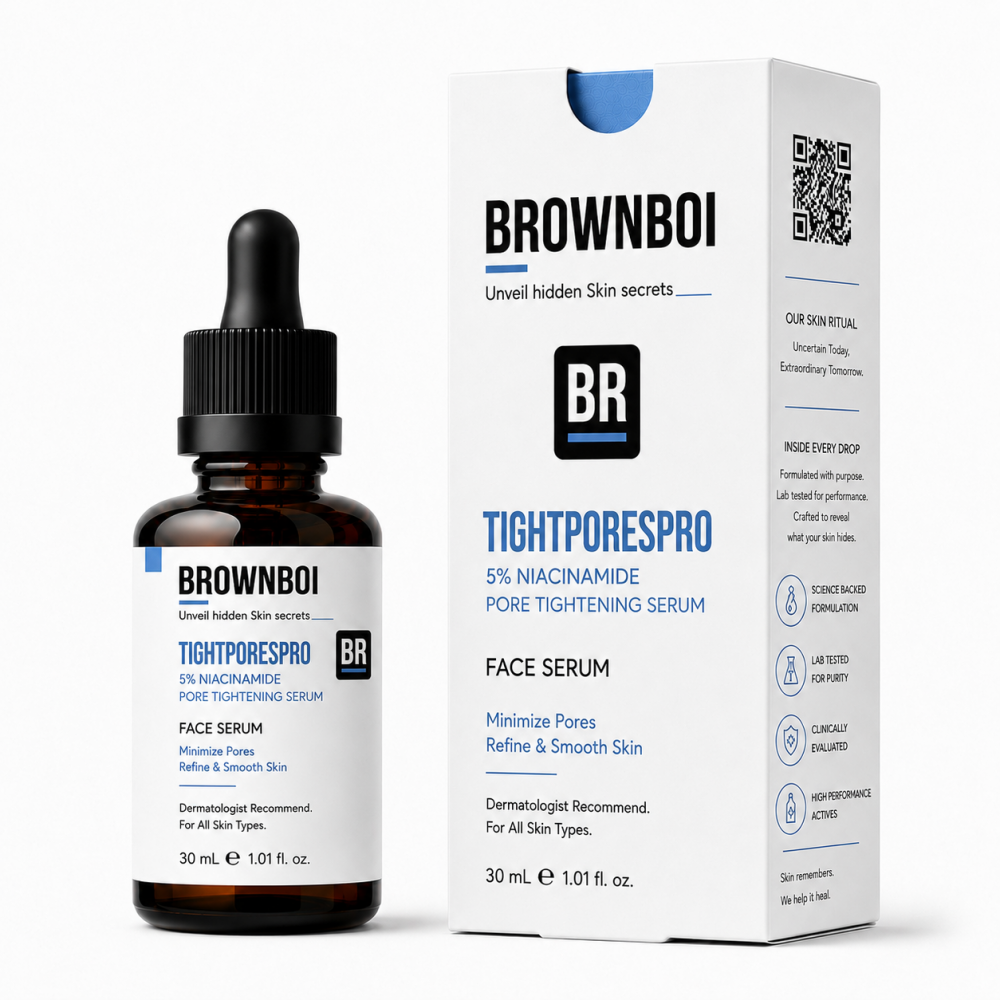 BrownBoi TightPoresPro 5% Niacinamide Pore Tightening Serum